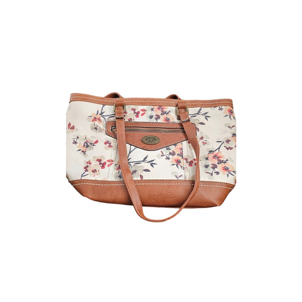 B.O.C BOC floral‎ leather purse